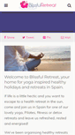 Mobile Screenshot of blissfulretreat.com